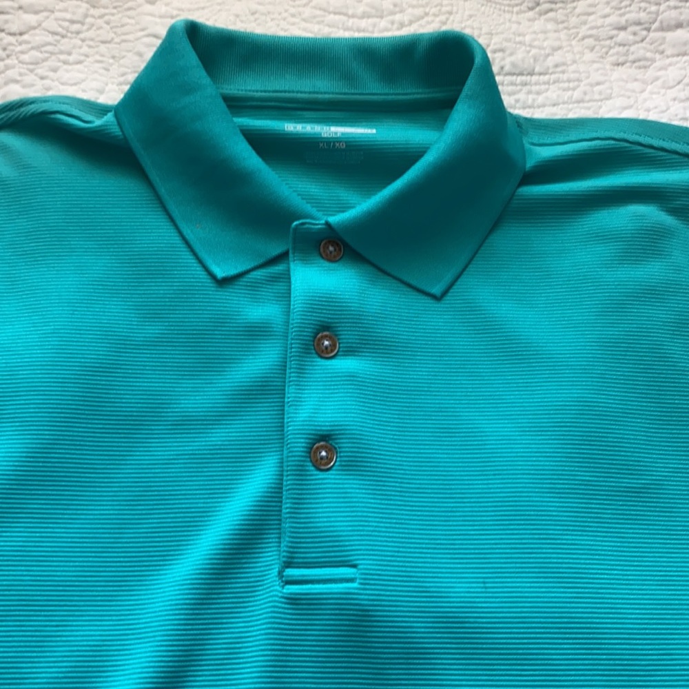 🏌️‍♂️GRAND SLAM-Gorgeous Coral Green XL Golf Polo